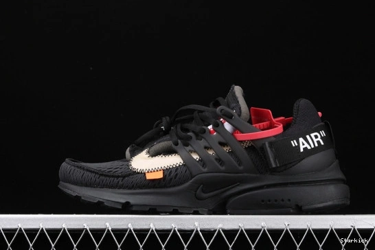 O-W Air Nike AA3830-002 Black Presto x 0319